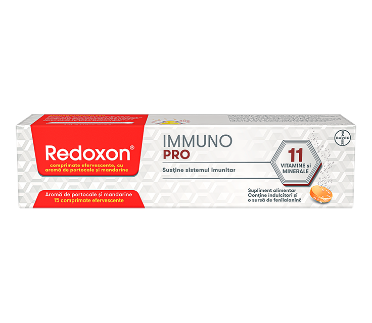 Redoxon Immuno Pro 15 comprimate efervescente